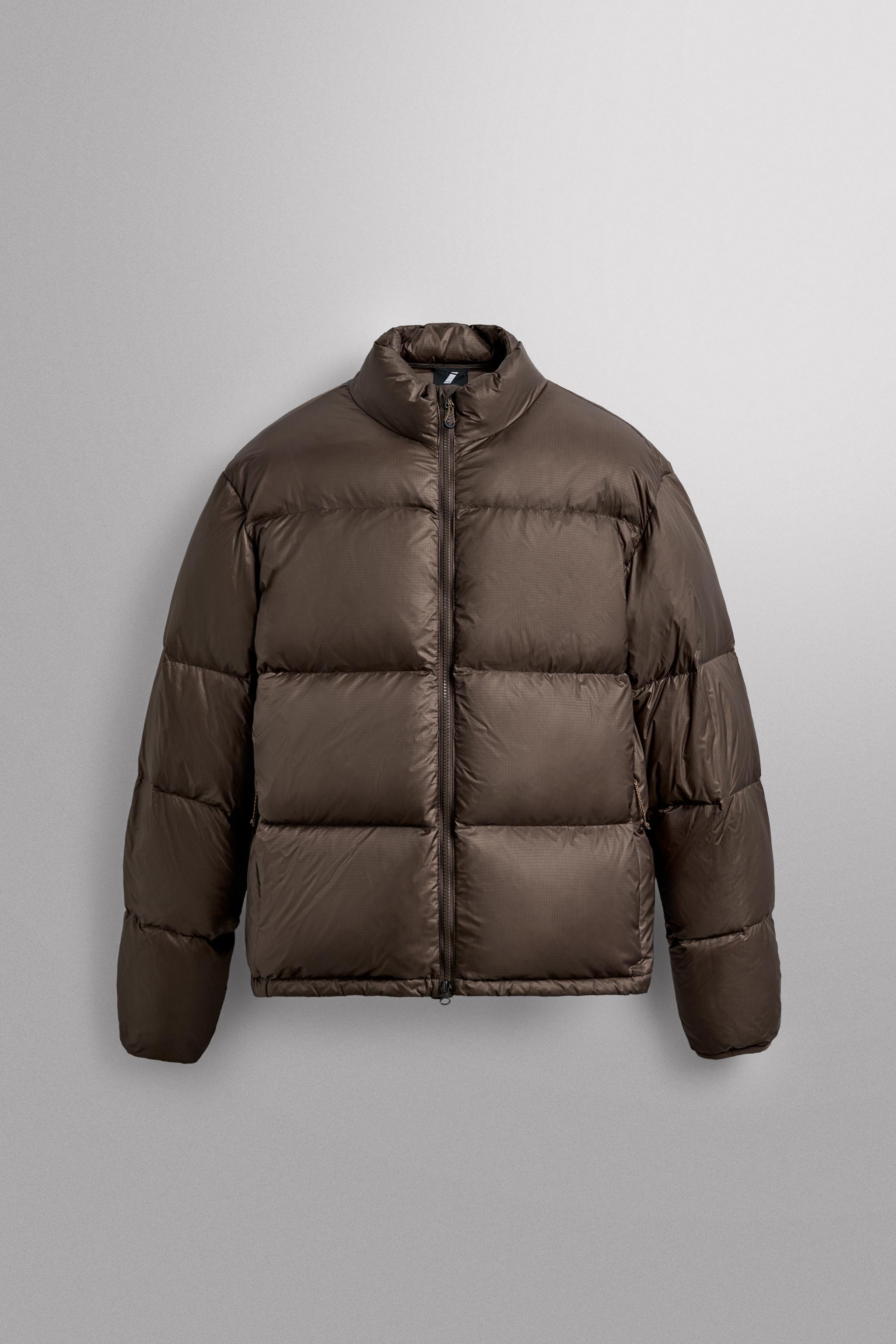100% FEATHER PUFFER JACKET